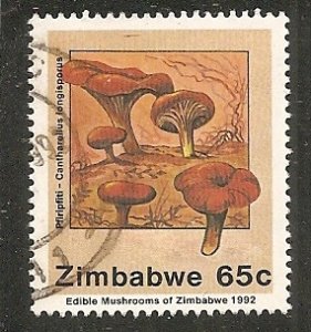 Zimbabwe  Scott 682   Mushrooms   Used