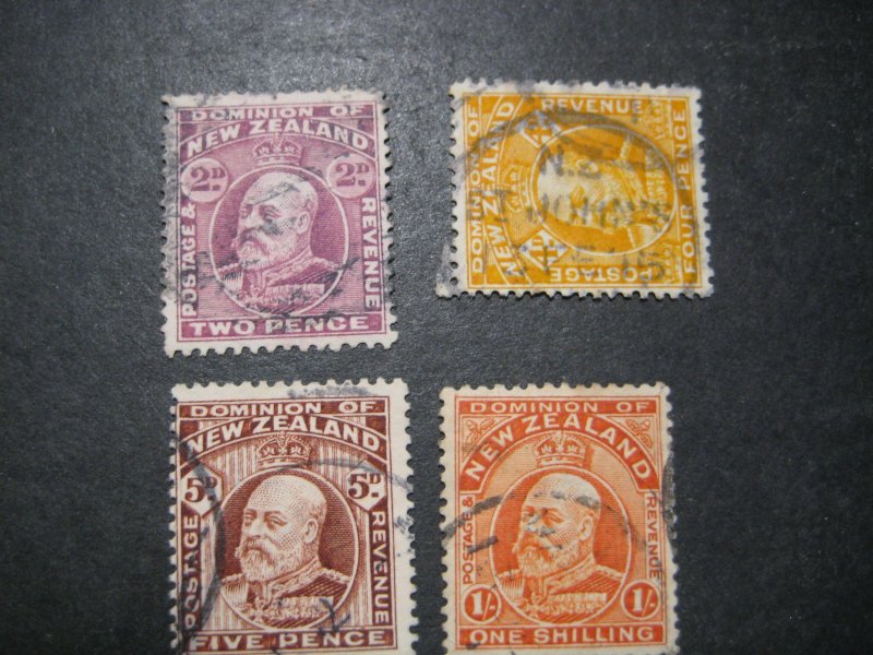 New Zealand #132/39 Used WDWPhilatelic (7/25)