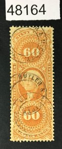 US STAMPS # R64c USED $14 LOT #48164