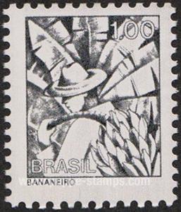 Brazil, Sc , SG 1600a Mint, Not Hinged - 1976 1cr.  - Fru...