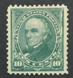 MOMEN: US #258 MINT OG NH VF+ #30708