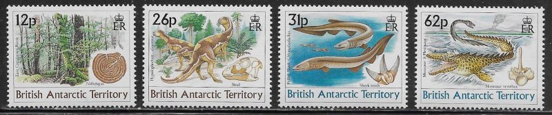 British Antarctic Territory Scott #'s 172 - 175 MNH