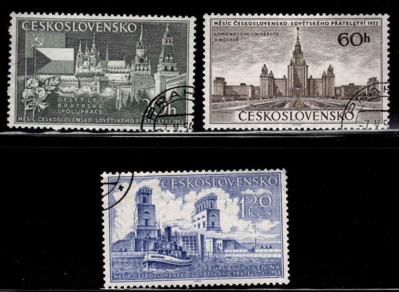 Czechoslovakia Scott 621-623 used set