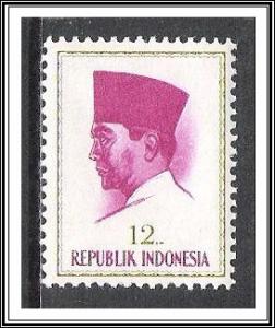 Indonesia #617 President Sukarno MNH