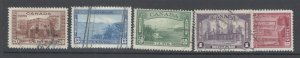 Canada Scott 241-5 used