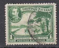 British Guyana-1934 KGV 1c Plowing a Rice Field (1500)