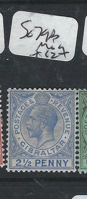 GIBRALTAR  (PP0207B)  KGV  2 1/2D  SG 79B  MOG