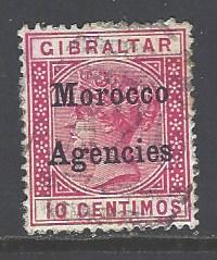 Great Britain Morocco sc # 13 used (RS)