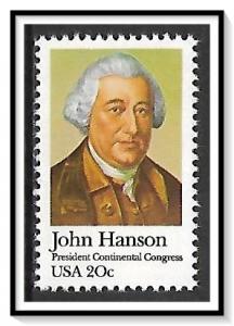US #1941 John Hanson MNH