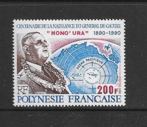 FRENCH POLYNESIA #543   DE GAULLE BIRTH CENT.   MNH