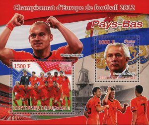 Soccer European Championship 2012 Netherlands Wesley Sneijder Sov. Sheet of