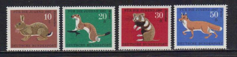 Germany  Scott # B422-25  MNH