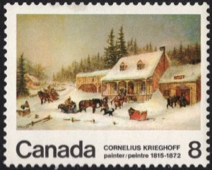 Canada SC#610 8¢ Death Centenary of Cornelius David Krieghoff (1972) MNH