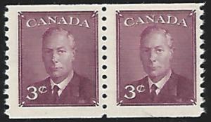 Canada #299 MNH Coil Stamp Pair