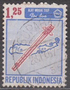 Indonesia Scott #707 1967 Used