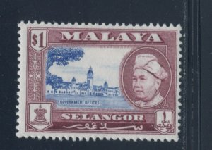 Malaya - Selangor 110  MHR cgs