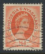 Rhodesia & Nyasaland SG 1 Sc# 141  Used 
