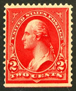 U.S. #252 MINT OG LH