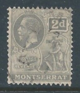 Montserrat #61 Used 2p King George V - Wmk. 4