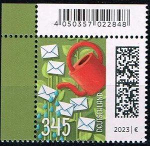 Germany 2023, Sc.#3361  MNH, Letters as Bed of Flowers