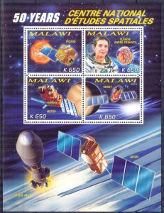 Malawi 2012 Space Satellites (II) Sheet MNH