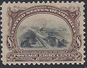 Scott 298, Original Gum, 1901 Pan American Issue