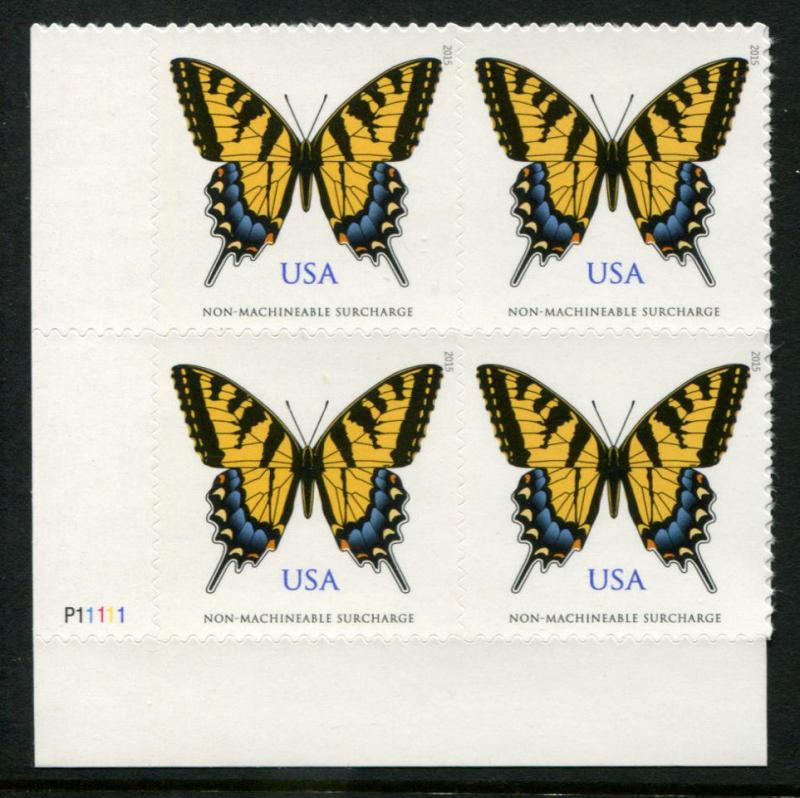 4999 US (71c) Eastern Tiger Swallowtail SA, MNH PB/4