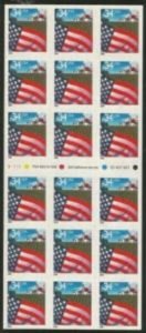 SCOTT  3495a  FLAG OVER FARM  34¢  CONVERTIBLE PANE OF 18  MNH