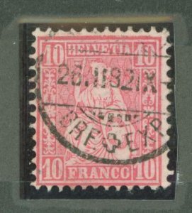 Switzerland #53 Used Single