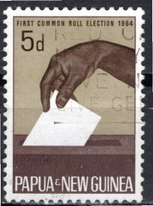 Papua & New Guinea 1964: Sc. # 182: Used Single Stamp