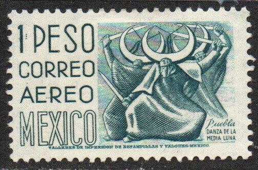 Mexico Sc #C195 Mint Hinged