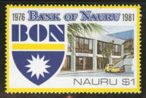 NAURU Scott 231 MNH** 1981 Bank stamp