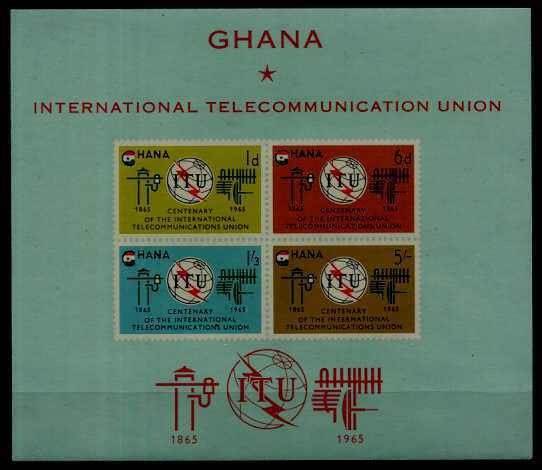 Ghana 207a MNH s/s ITU SCV12