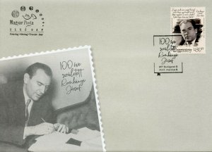 Hungary Writers Stamps 2021 FDC Jozsef Romhanyi 100th Birth Anniv People 1v Set