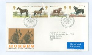 Great Britain 839-842 ponies, horses
