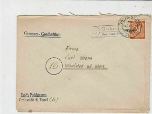 germany 1947 allied occupation stamps cover ref 18688