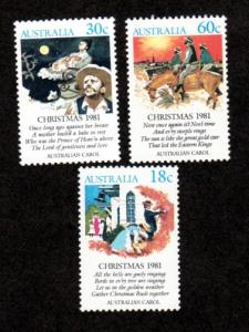 Australia # 811-813 Mint!