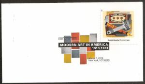 US 4748j Modern Art in America Gerald Murphy DCP FDC 2013