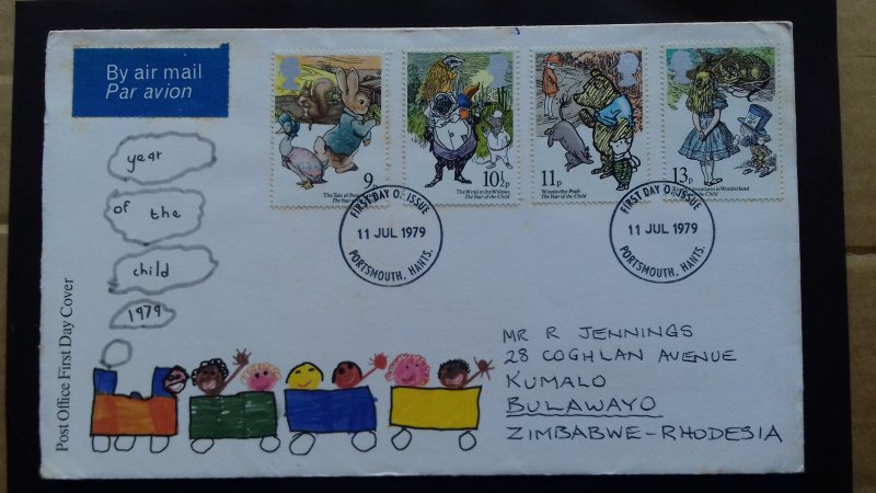 Great Britain 1979 International Year of the Child FDC