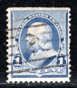 United States Scott # 219, used