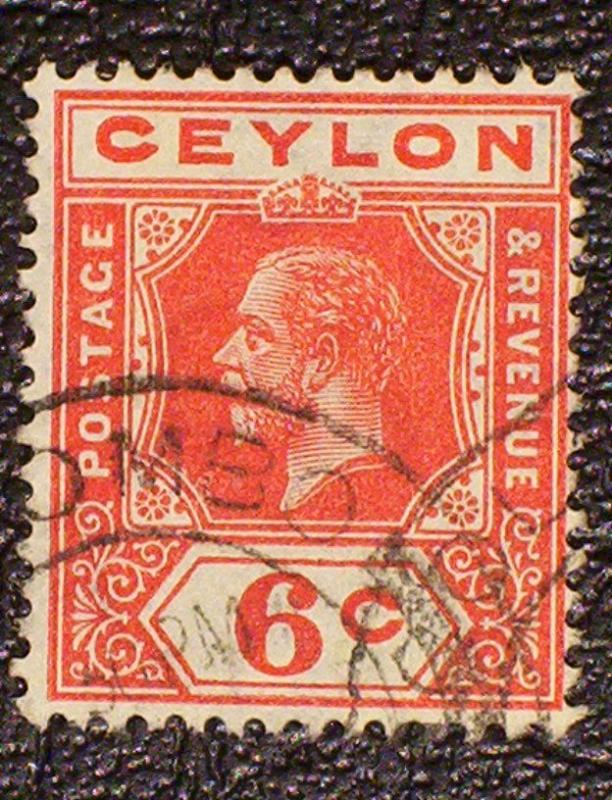 Ceylon Scott #204 used