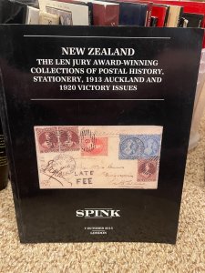 LEN JURY New Zealand Collection - October 7, 2015 Spink Auction Catalogue