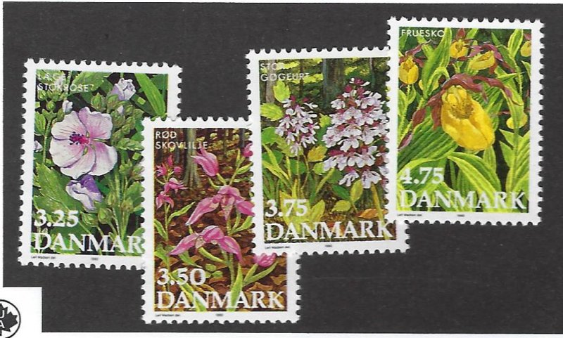 Denmark SC#920-923 MNH VF....a Nice Spot!