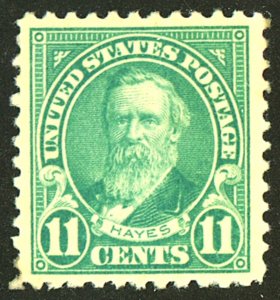 U.S. #563 MINT OG LH