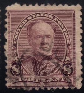 U.S. Scott #225 8-Cent Stamp - Used Single