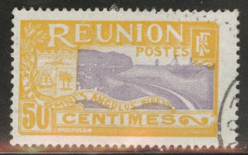 Reunion CFA Scott 85 Used from 1907-30 stamp set 