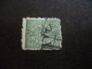 Stamps - India Soruth - Scott# 14 - Used Part Set of 1 Stamp