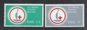 IRELAND SC# 190-1 FVF MNH 1963