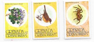 Grenada Grenadines #145-147 Nature  (MNH) CV$0.75