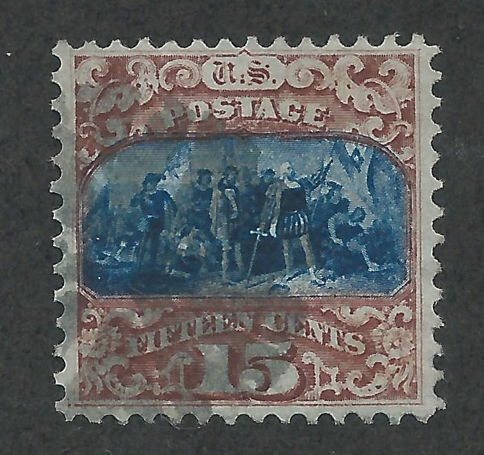 119 Used 15c. Pictorial, Type II, scv: $250